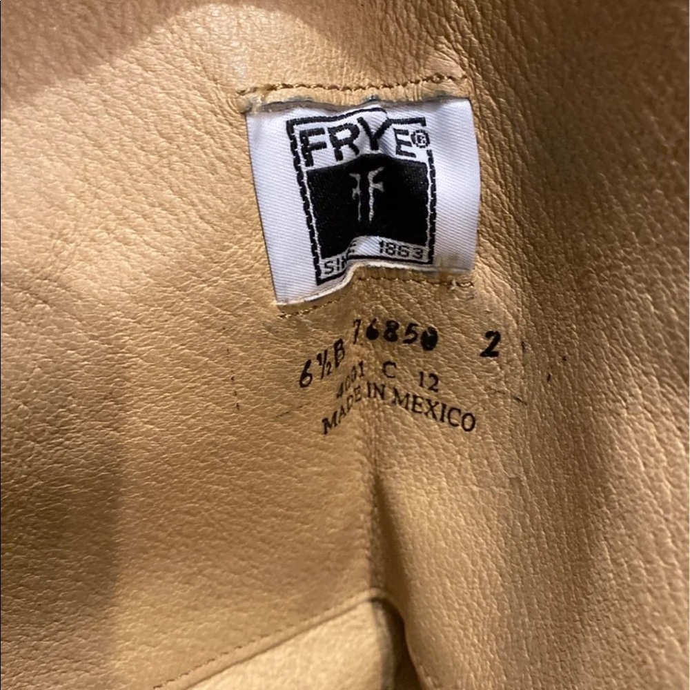 Frye size 6.5 tall women boots - Picture 2 of 4